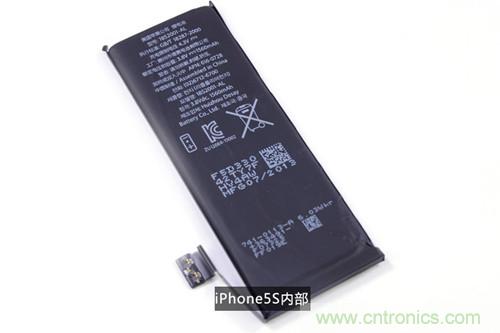 土豪金iPhone 5S拆解：內部結構升級，維修難度增加