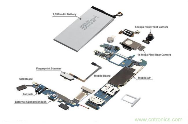 拆解三星Galaxy S6/S6 Edge，網友大呼&ldquo;有料&rdquo;！