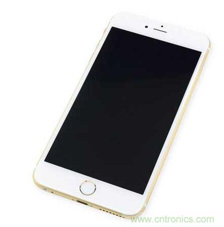 iPhone 6 Plus采用了大量新技術，包括由TSMC代工的蘋果A8 SoC。（來源：iFixit）