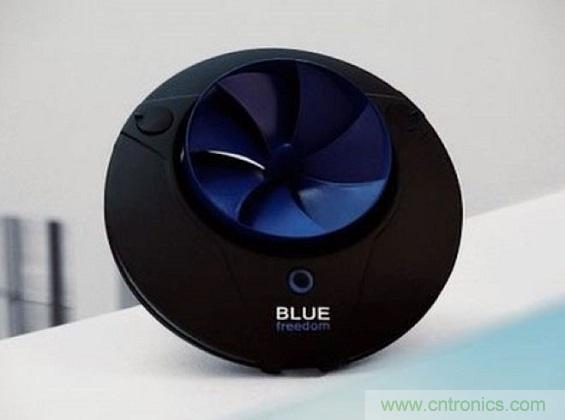 圖4：Blue Freedom是一種&ldquo;微型水力發(fā)電廠&rdquo;，能用利用流動(dòng)的水來(lái)為便攜設(shè)備充電。