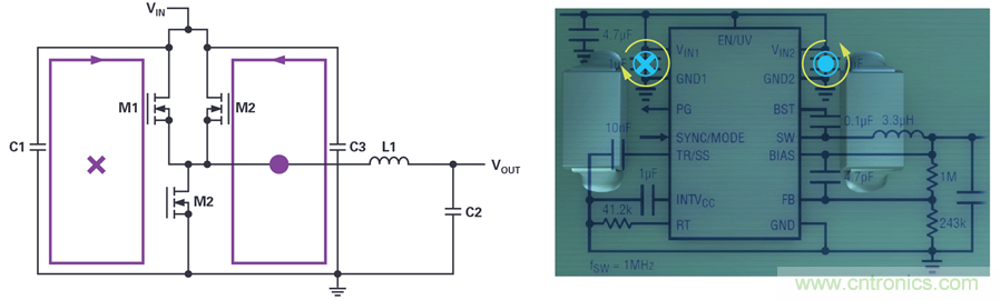 是否可以將低EMI電源安裝到擁擠的電路板上？