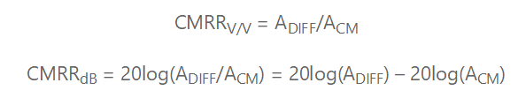 為什么輸出端共模信號的影響大于CMRR規格值?