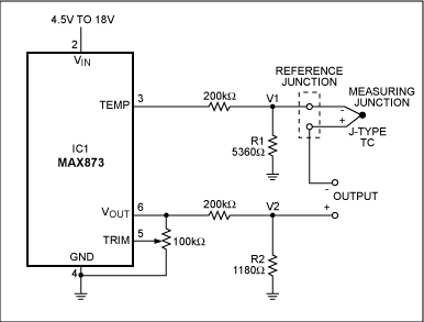 如何利用電壓基準補償熱電偶冷端？